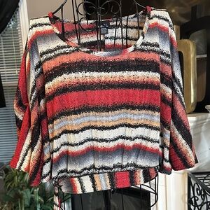 Rue21 Multicolor Striped Blouse
